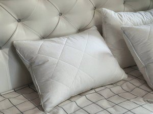 подушка регулируемая organic cotton (50 × 70, хлопок, перкаль, 100% хлопок)
